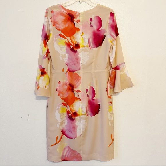 The Limited Bell Sleeves Crepe Dress - Picture 9 of 11